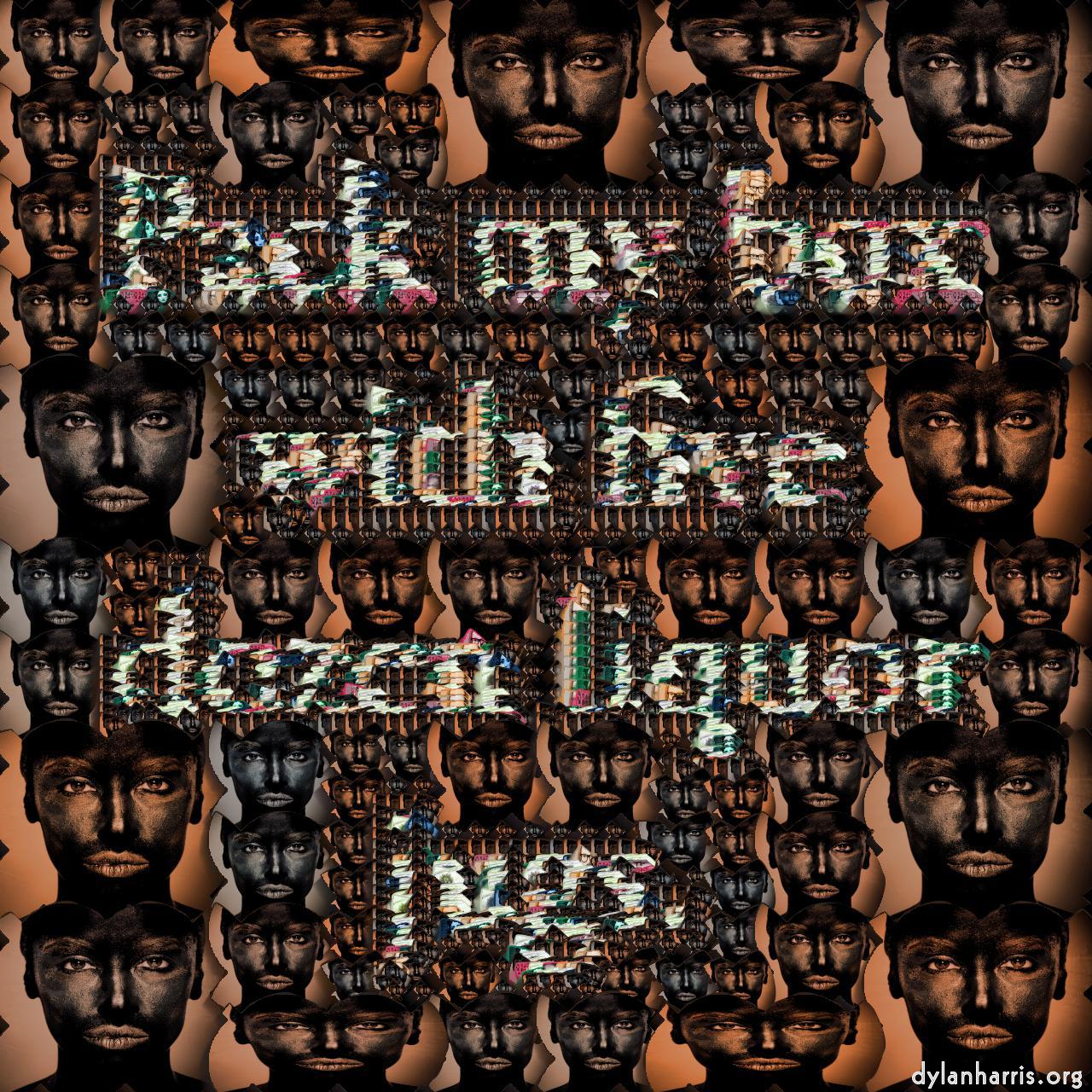 image: mosaic abstract :: circle walk random image folder palettise