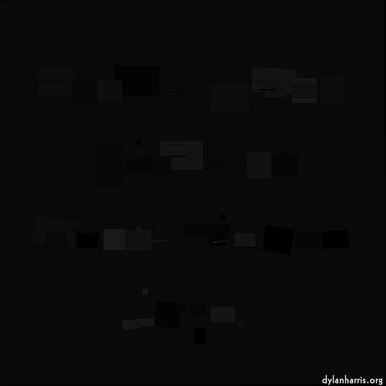 image: mosaic abstract :: min rect simplify palettise