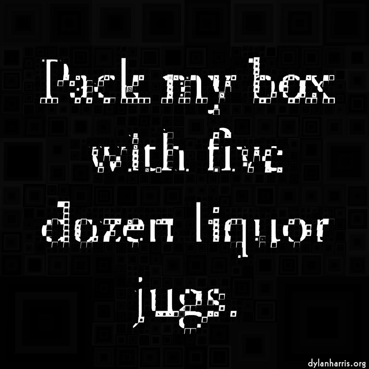 Image: mosaic for source with white backgrounds :: banded grid 3