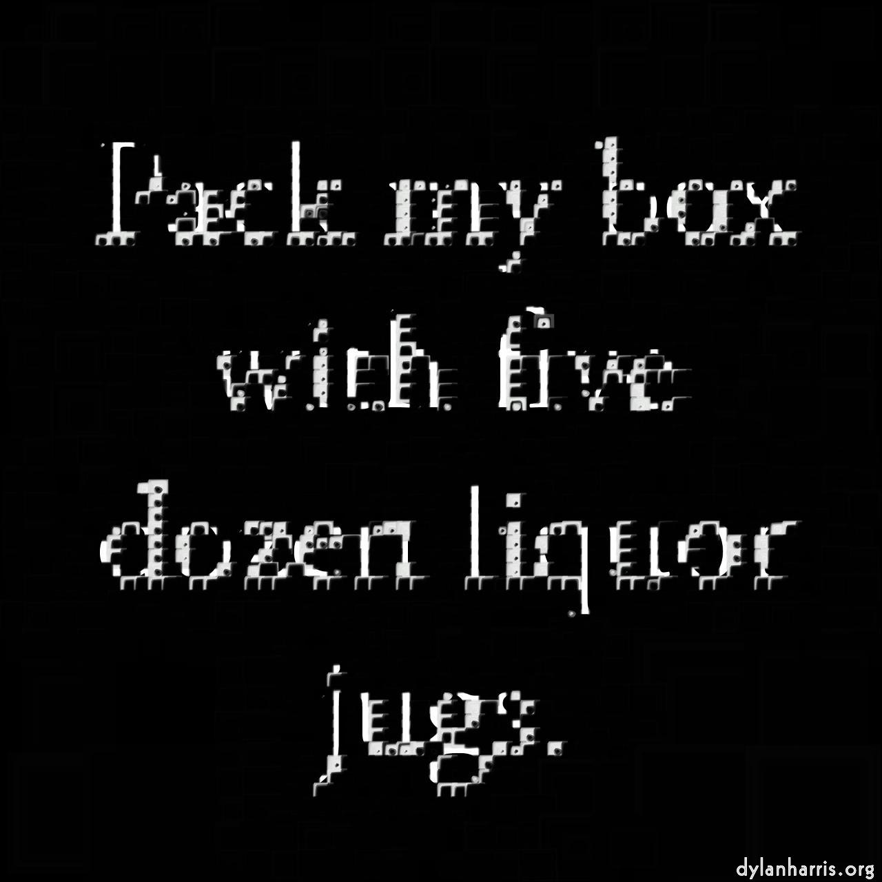 image: mosaic for source with white backgrounds :: banded grid 4