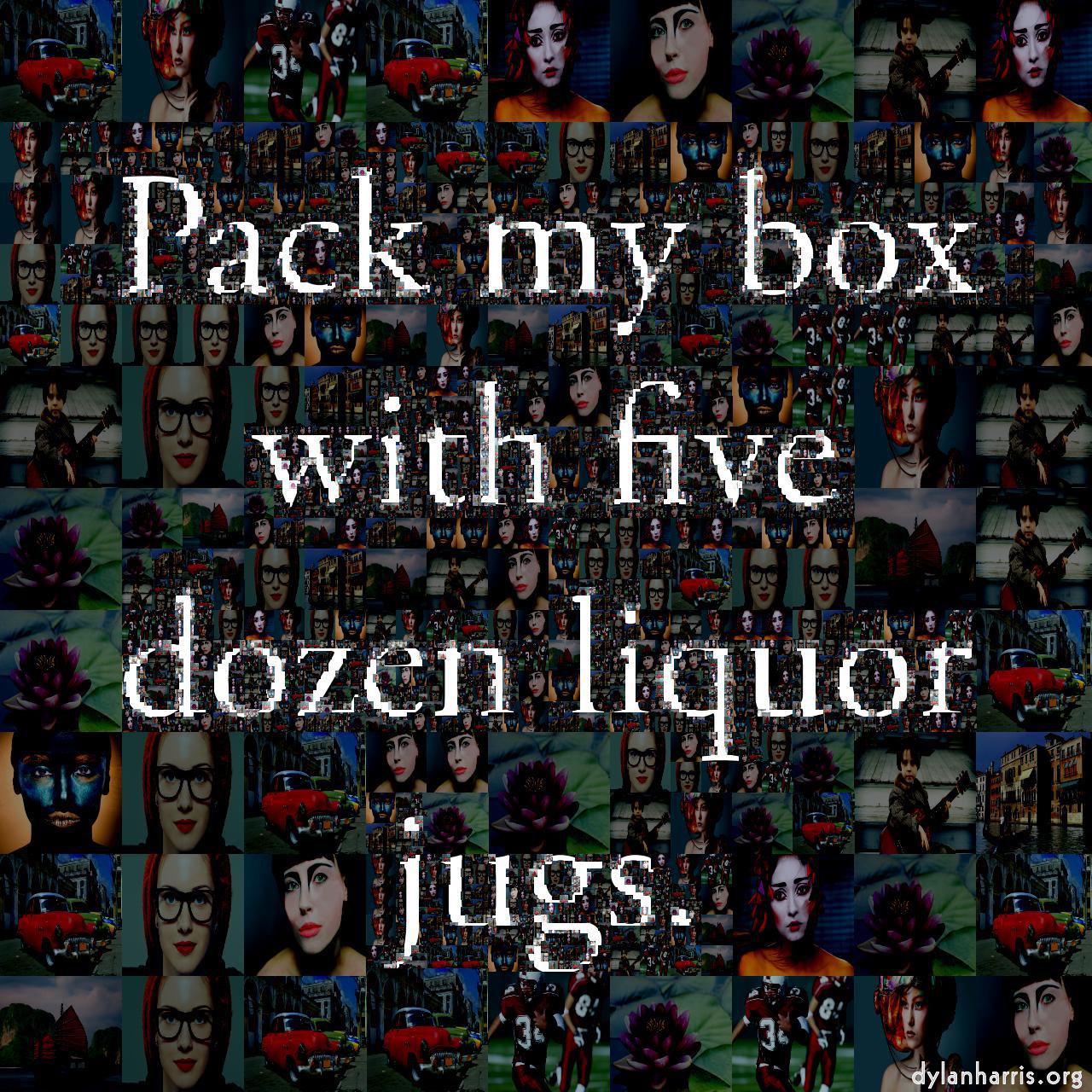 Image: mosaic for source with white backgrounds :: basic image folder tiling