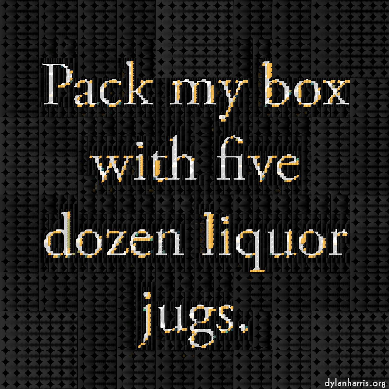 image: mosaic for source with white backgrounds :: circles and diamonds palettise