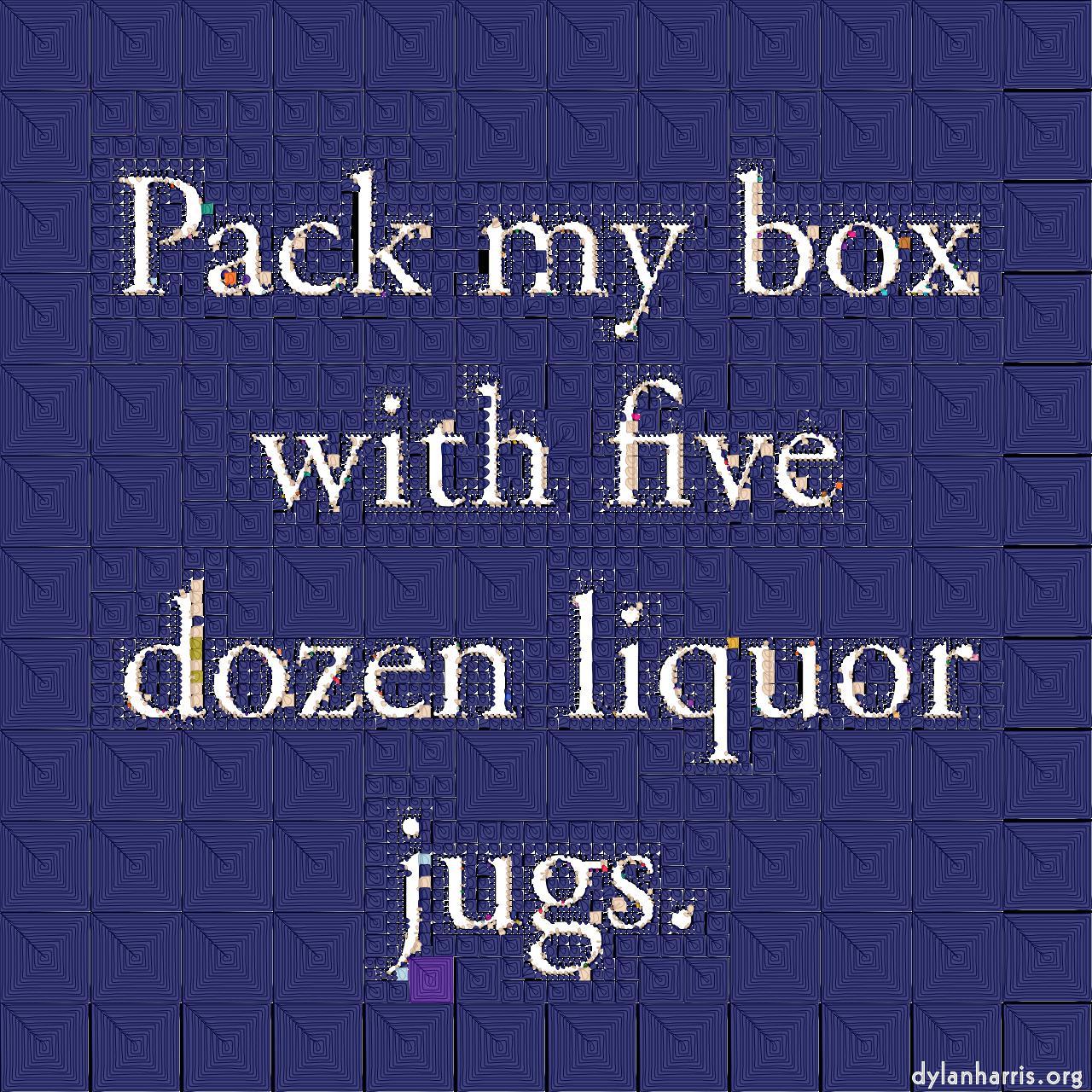 image: mosaic for source with white backgrounds :: colour palette min rect boundary