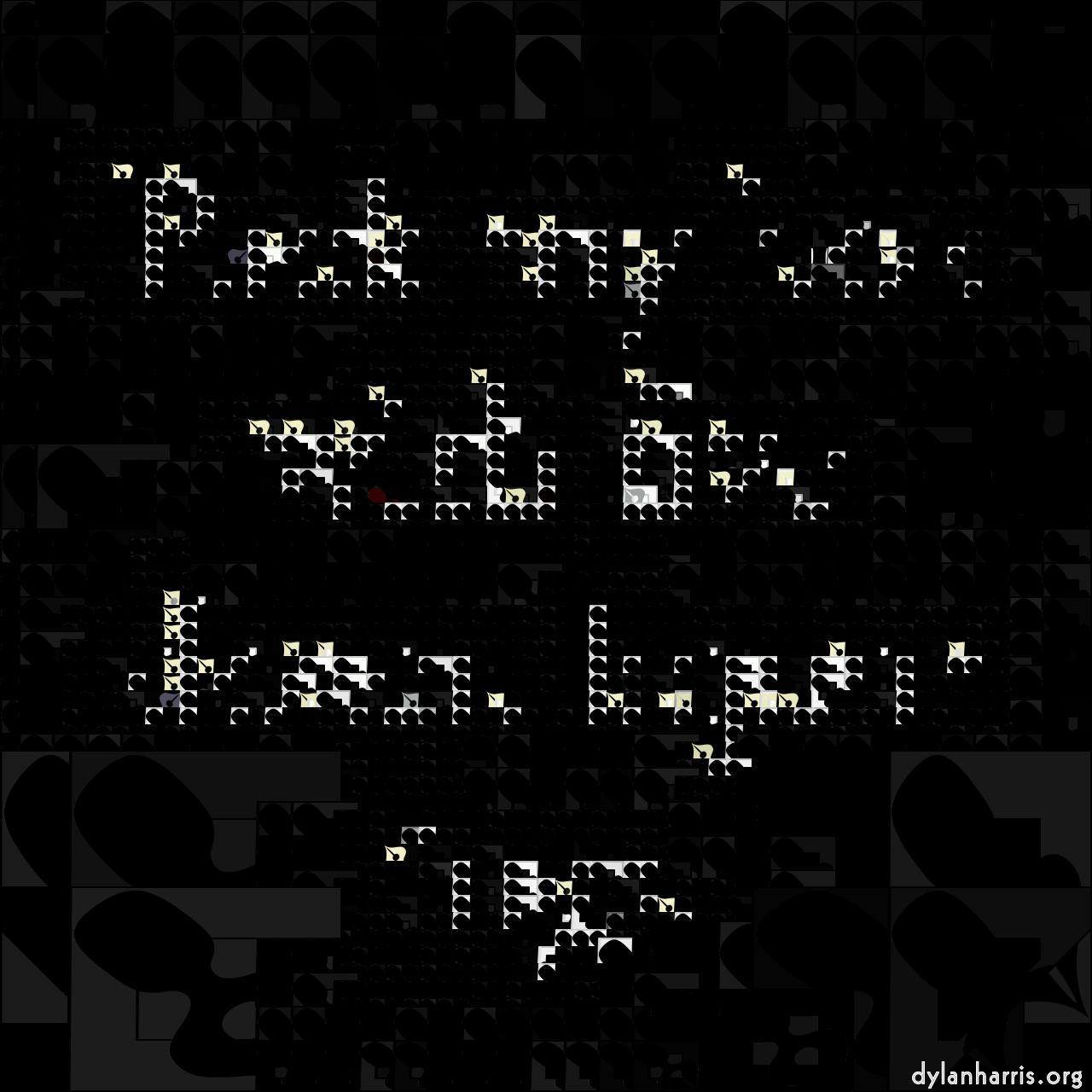 Image: mosaic for source with white backgrounds :: darken outline image folder