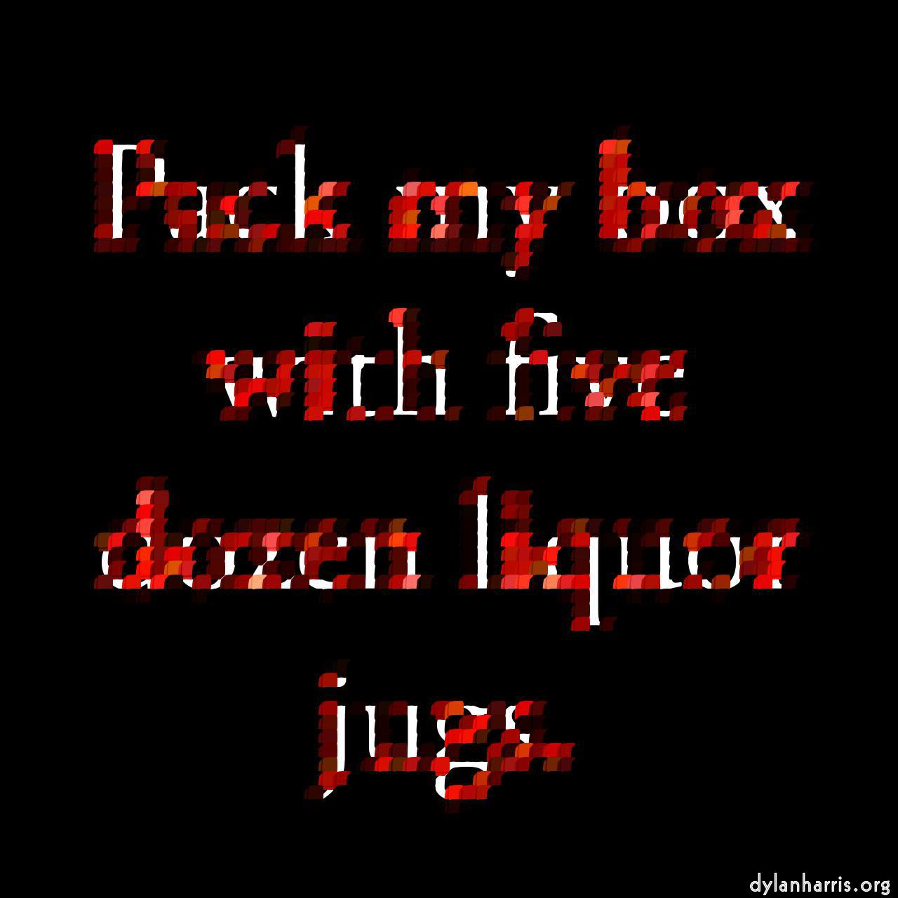 image: mosaic for source with white backgrounds :: extrude raised 2