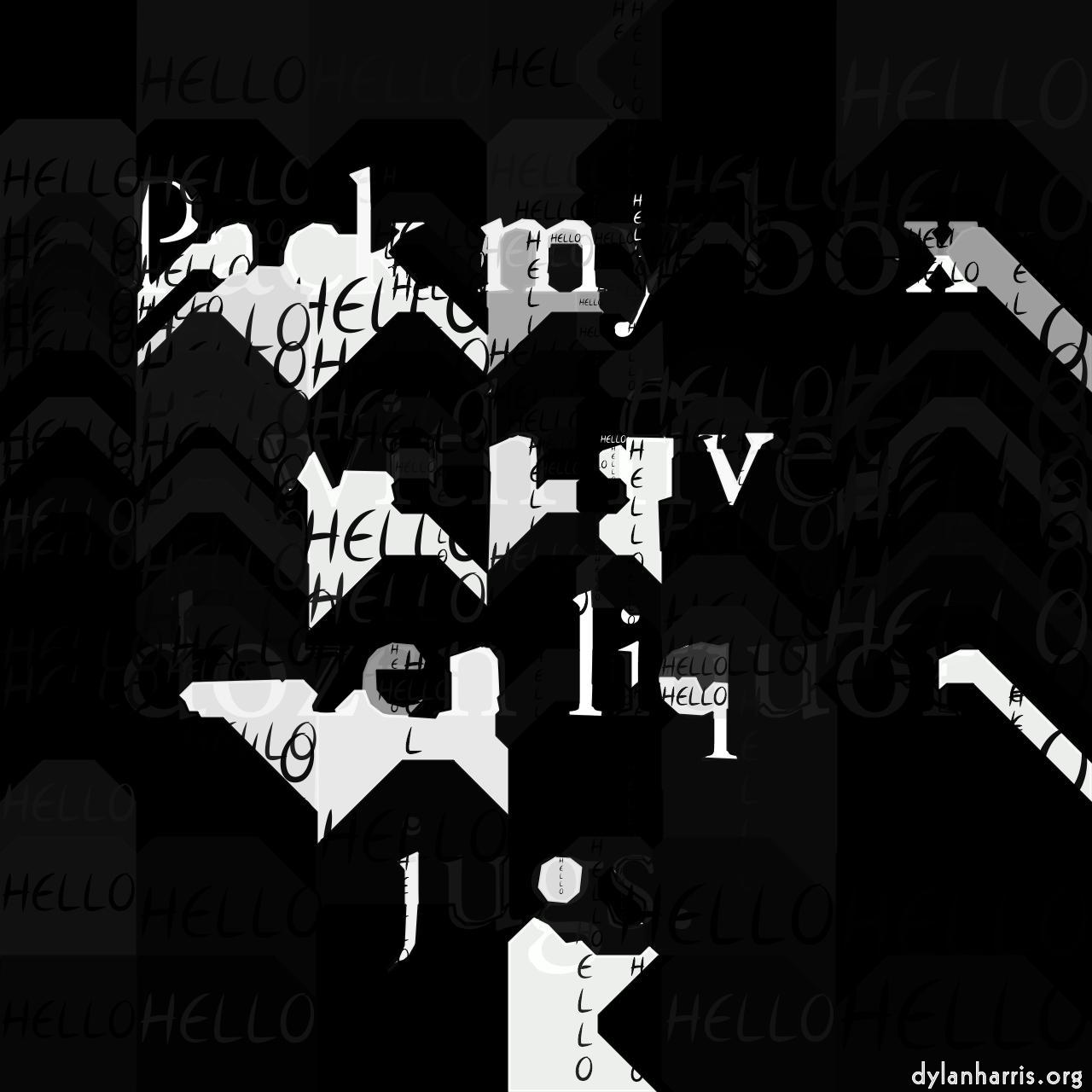 Image: mosaic for source with white backgrounds :: flat with text