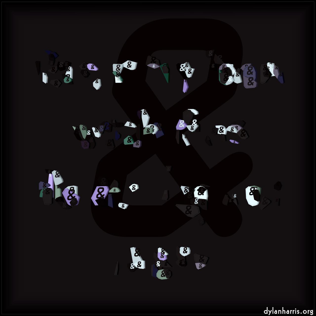 Image: mosaic for source with white backgrounds :: small cells with text palettised