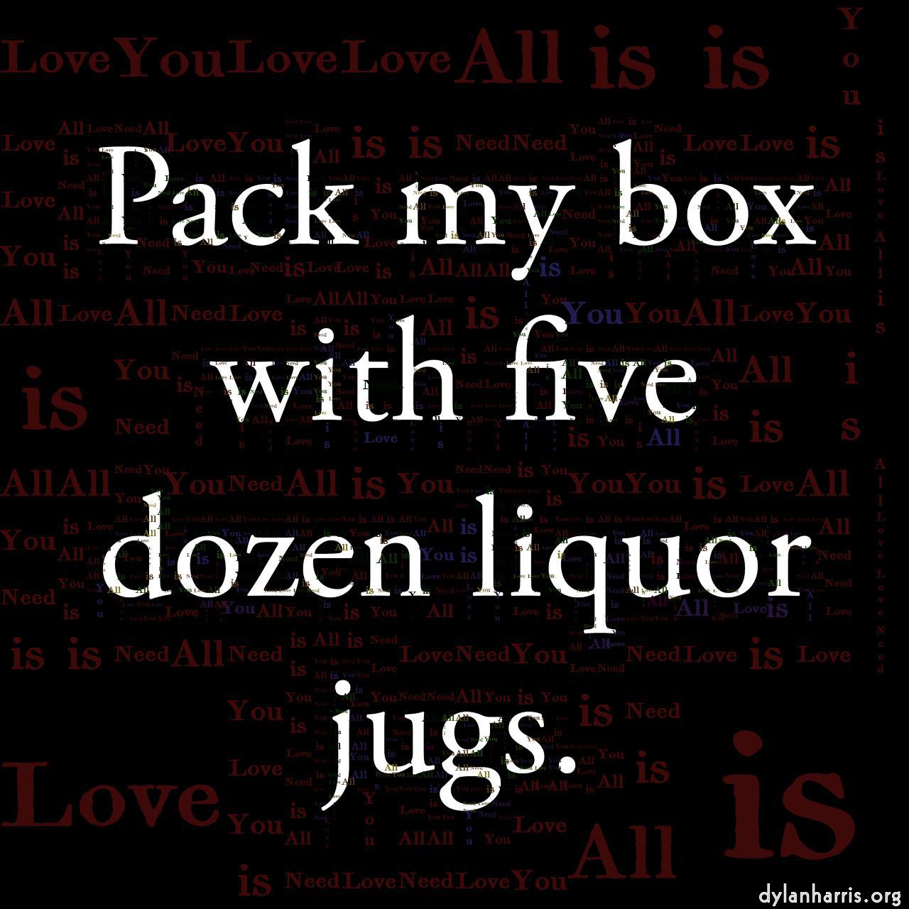 Image: mosaic for source with white backgrounds :: text only palettise