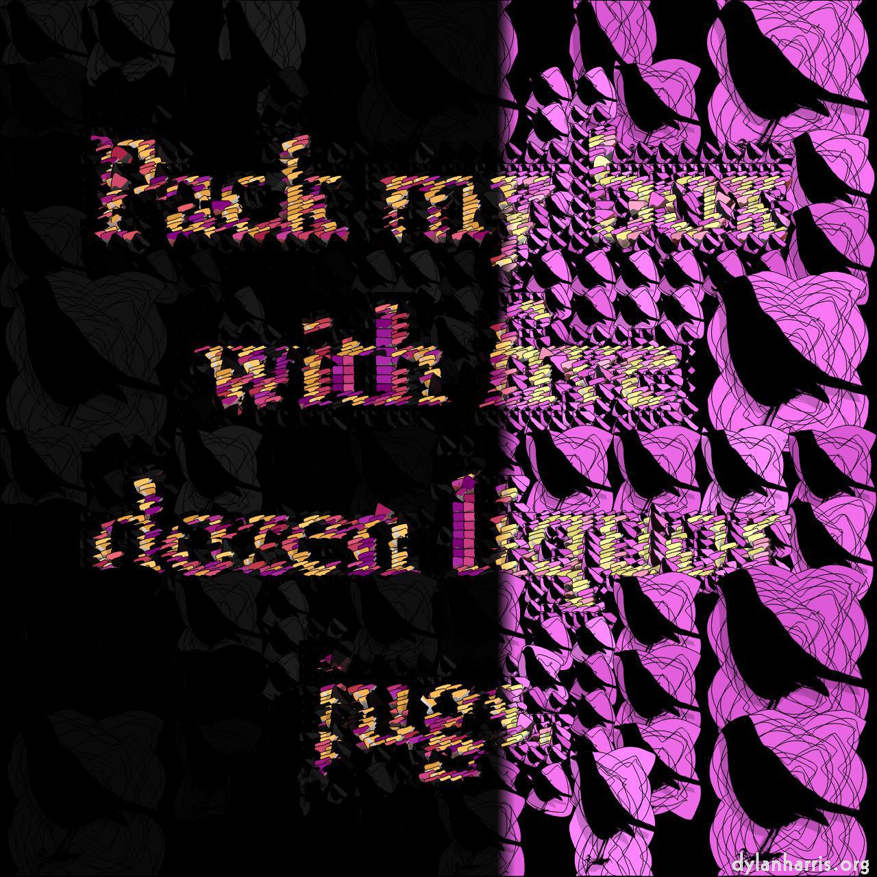 image: mosaic - image folder - try your own images :: alpha png images—circle walk gradient palettised