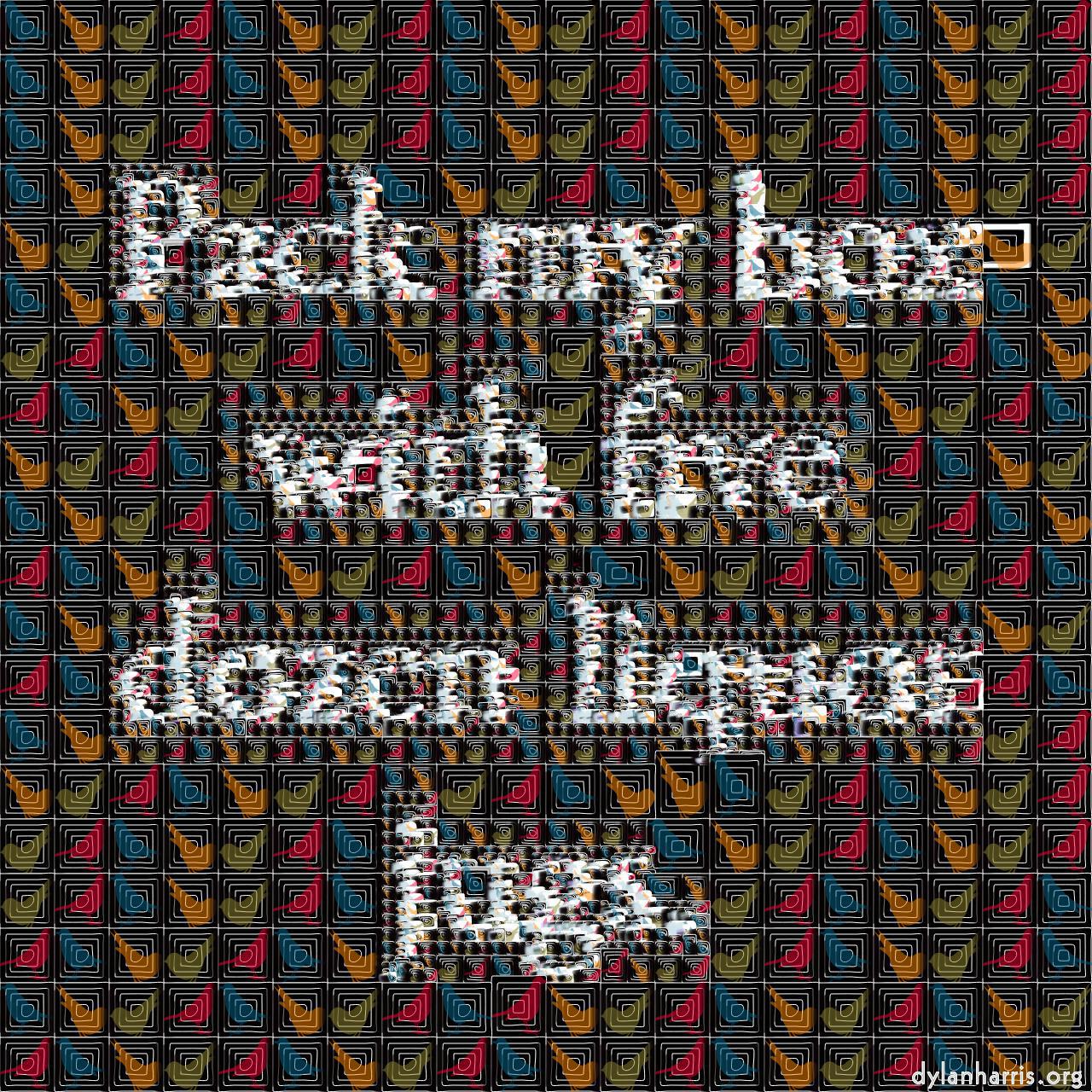 Image: mosaic - image folder - try your own images :: alpha png images—extrude banded