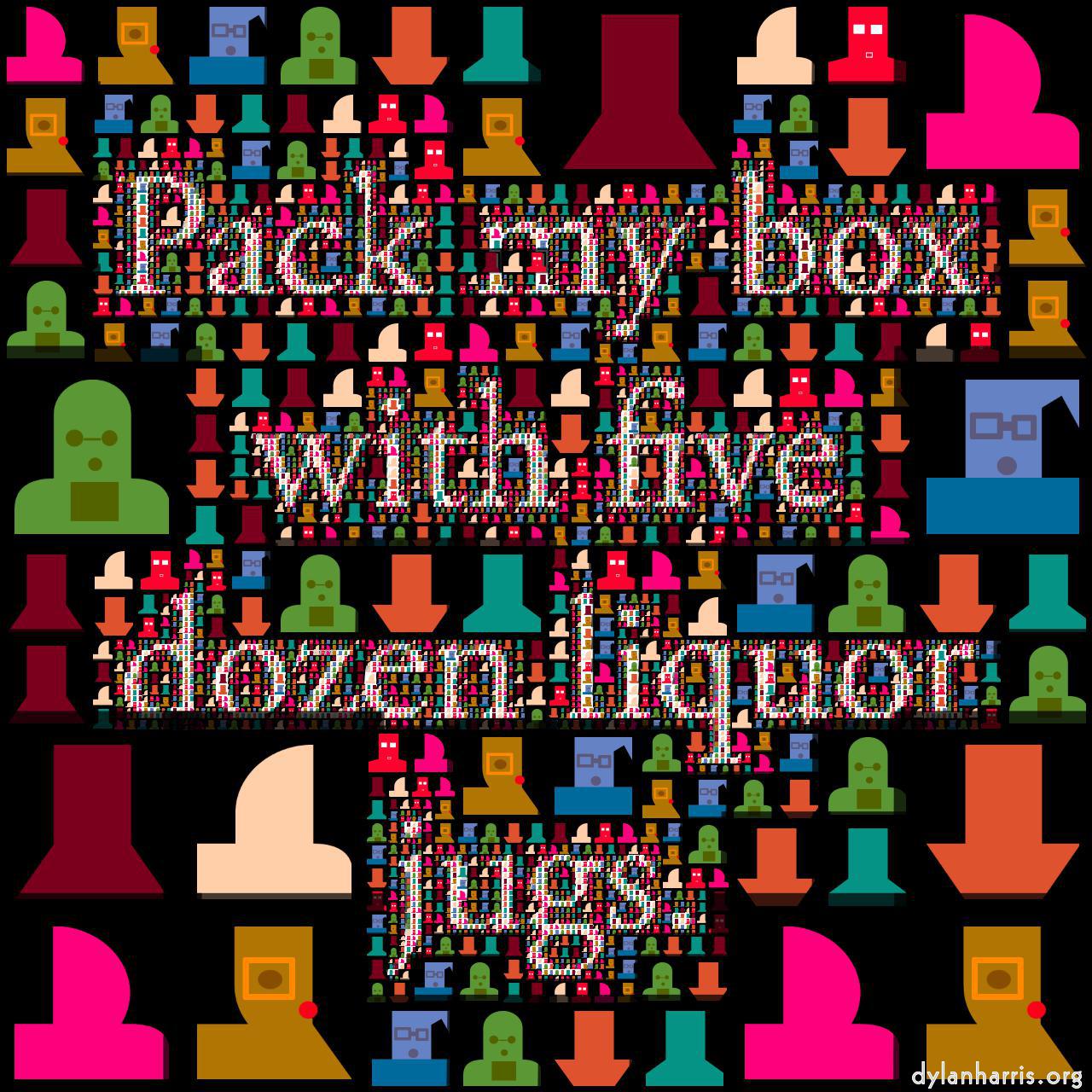 Image: mosaic - image folder - try your own images :: alpha png—simple head cycle fwd