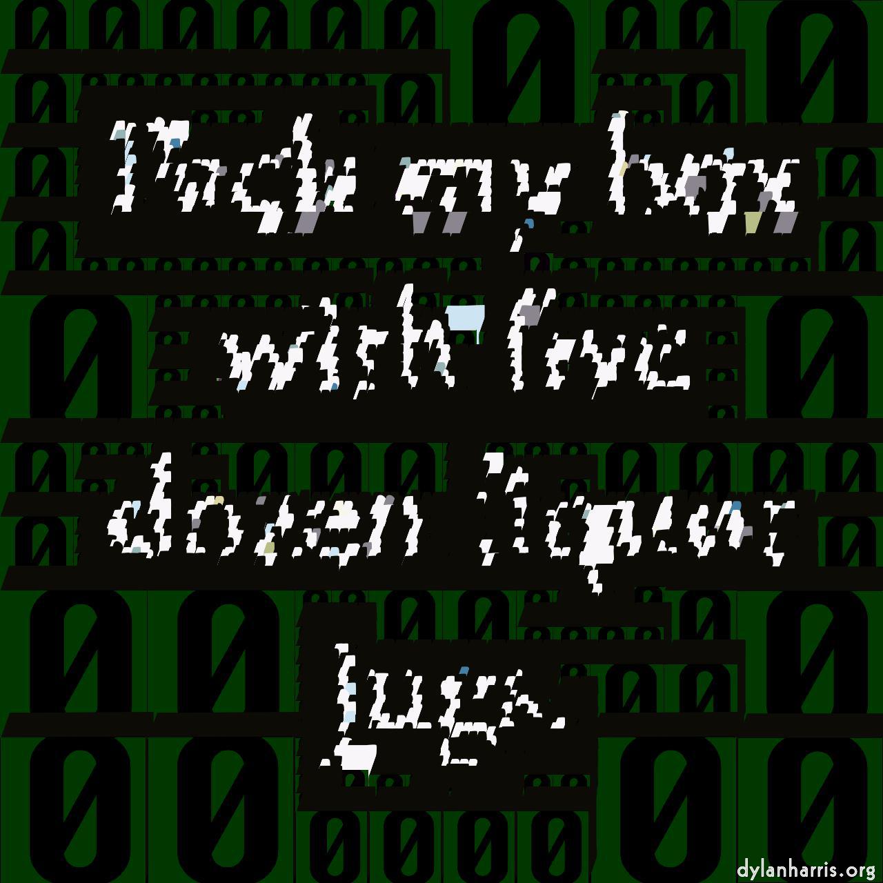 Image: mosaic - image folder - try your own images :: any image type—lum extrude colour palette