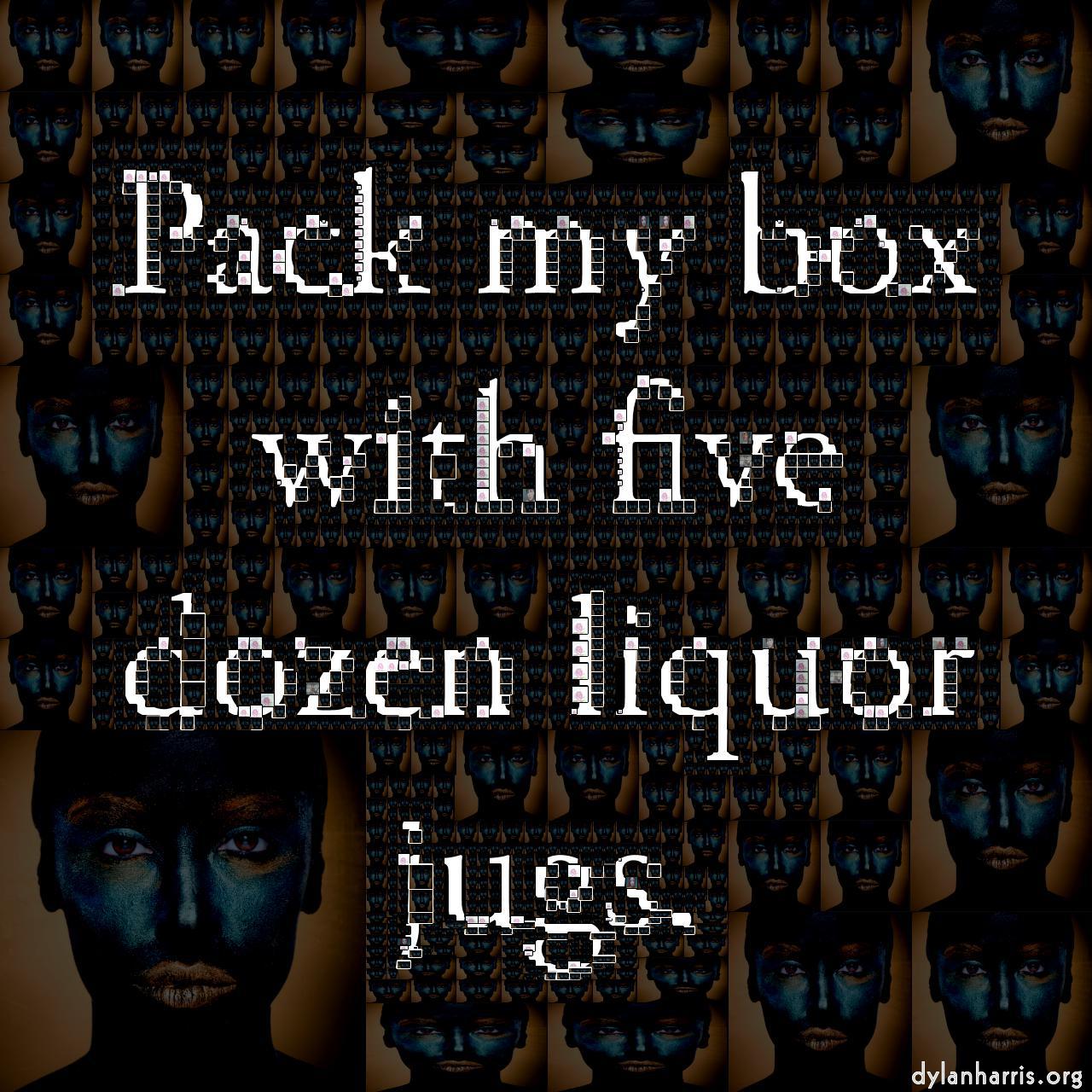 Image: mosaic - image folder - try your own images :: any image type—outline lum fill in 3