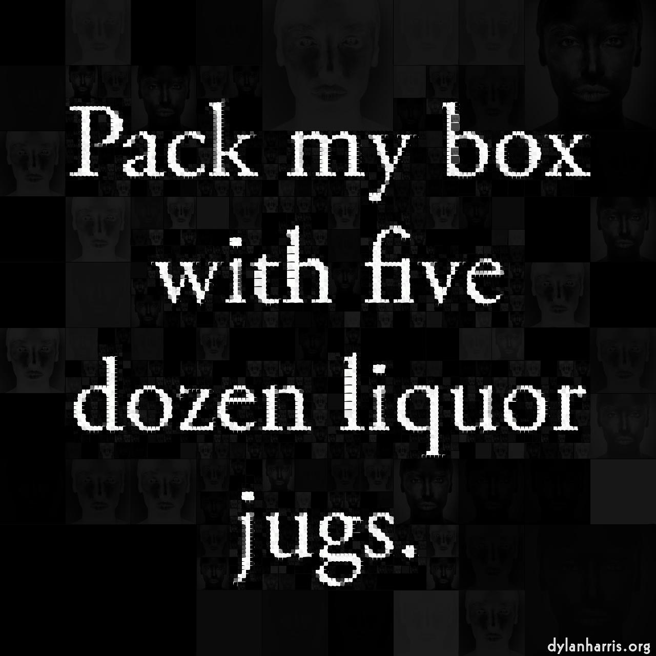 Image: mosaic - image folder - try your own images :: any image type—tight tiling subtle image