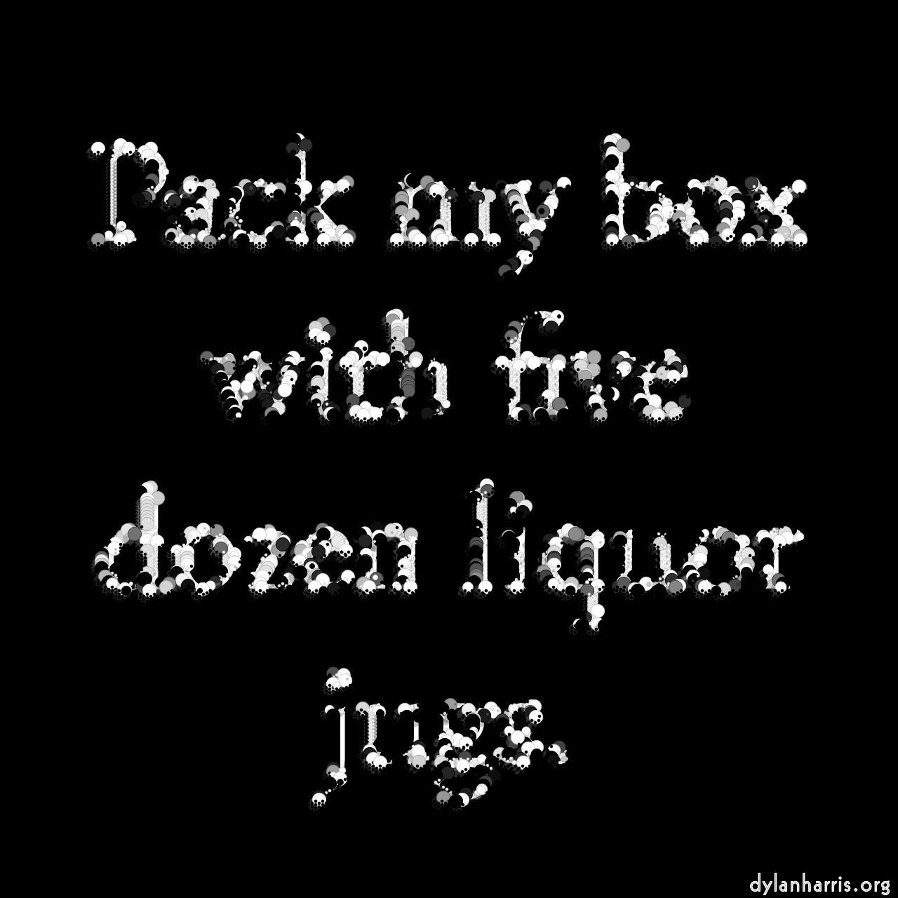 image: mosaic tiling and half tones :: grid scan palettise