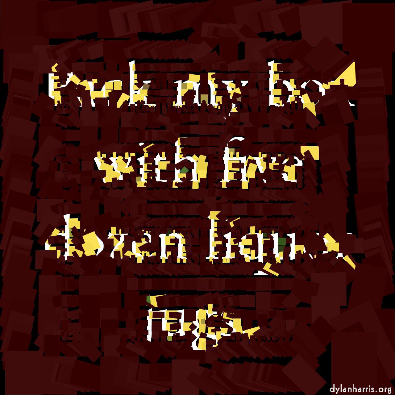 image: mosaic tiling and half tones :: mod rectangles palettise