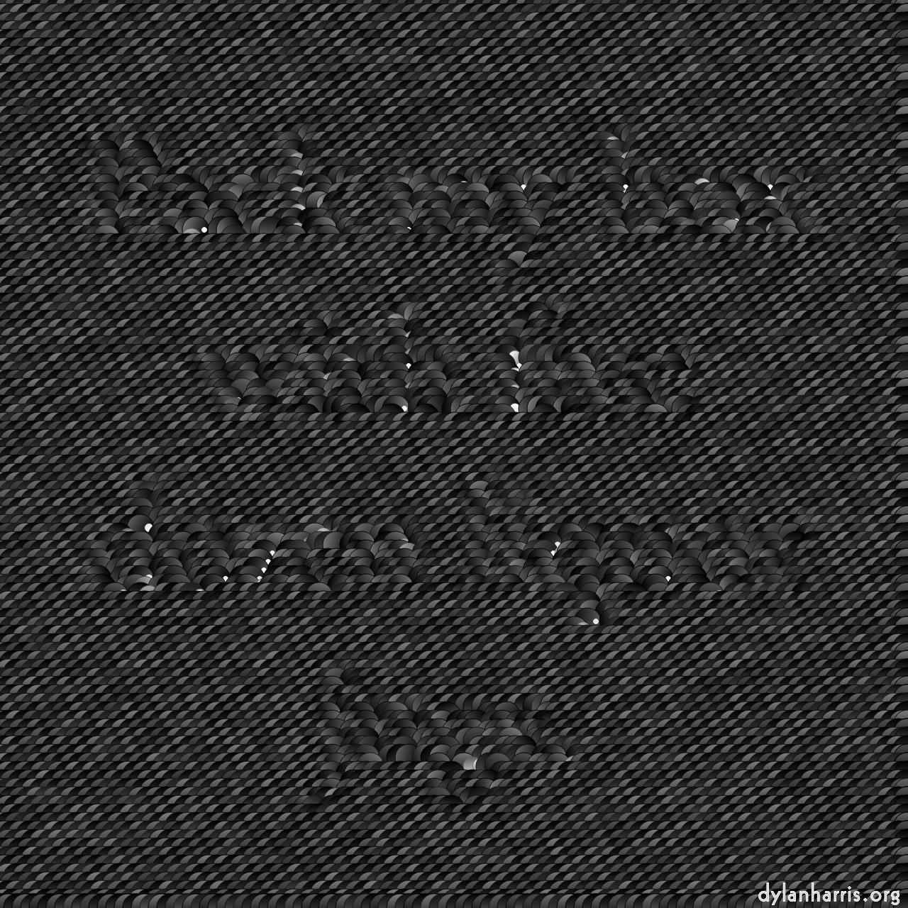 image: mosaic tiling and half tones :: overlap grid colour