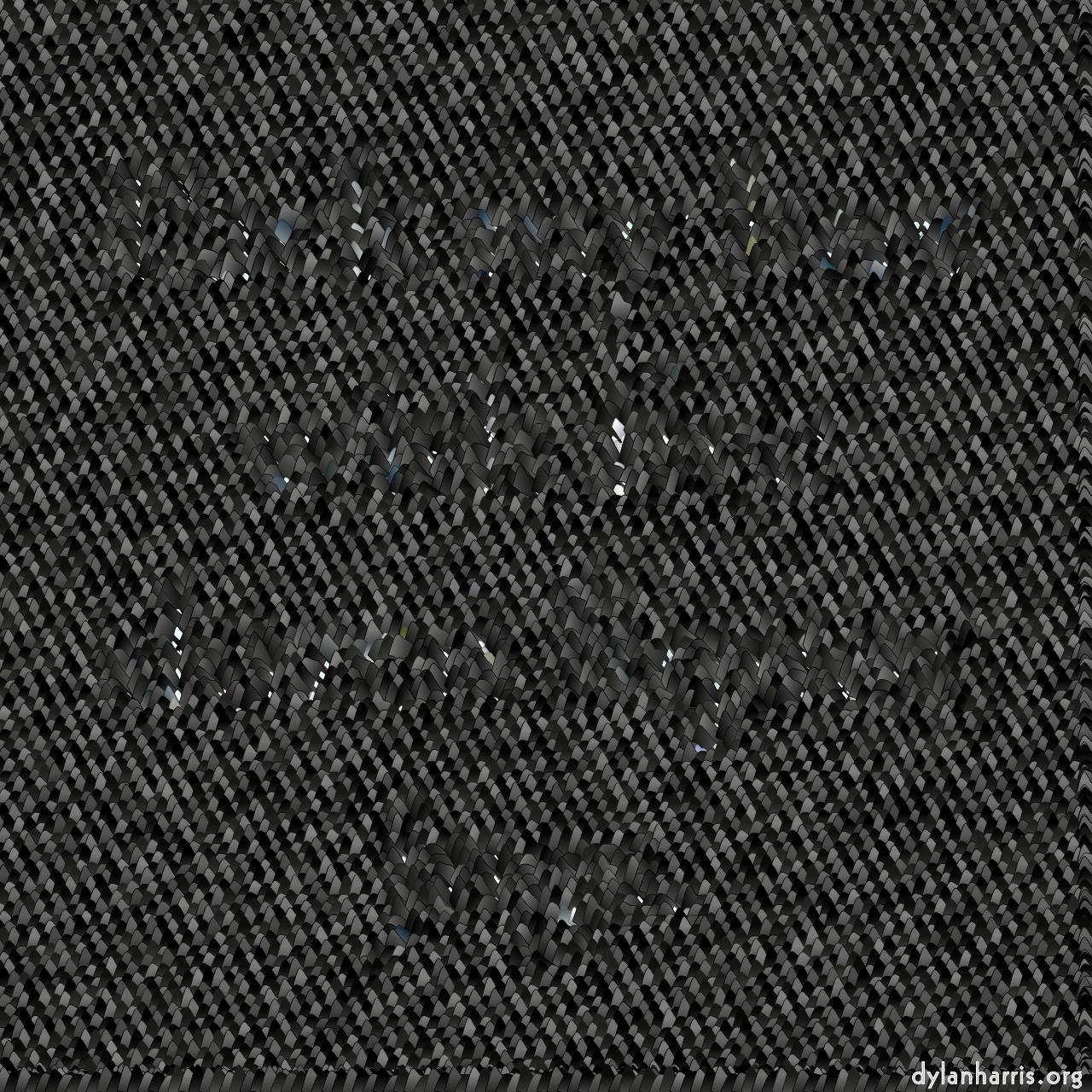 Image: mosaic tiling and half tones :: overlap grid palettise