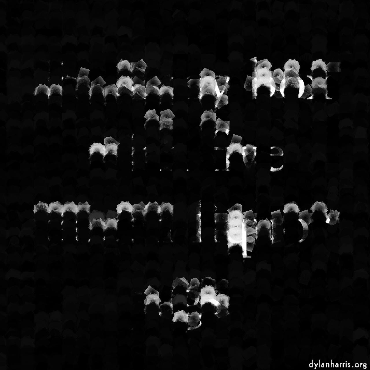 image: mosaic tiling and half tones :: paint brush nib