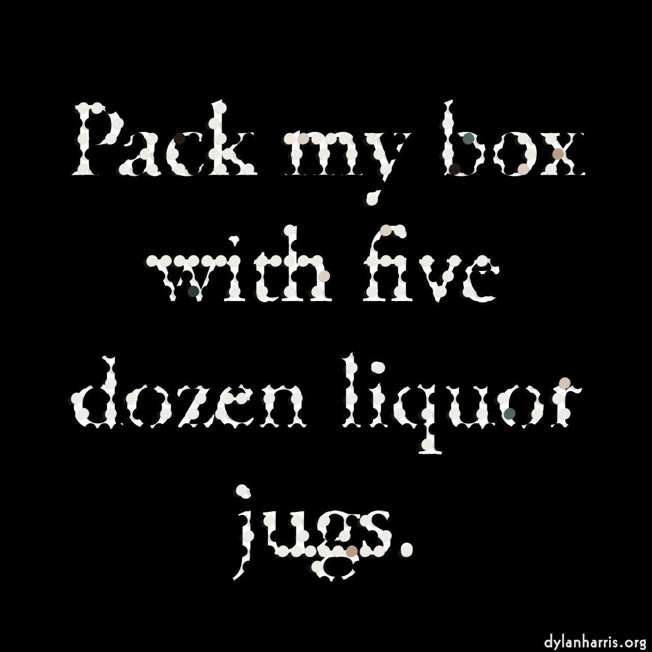 image: mosaic tiling and half tones :: rectangle grid scan with shadow