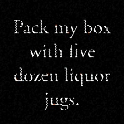 image: image from mosaic tiling and half tones