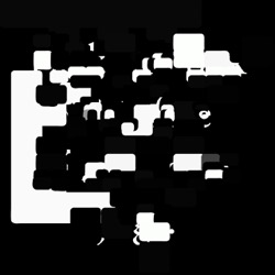 image: image from mosaic tiling and half tones