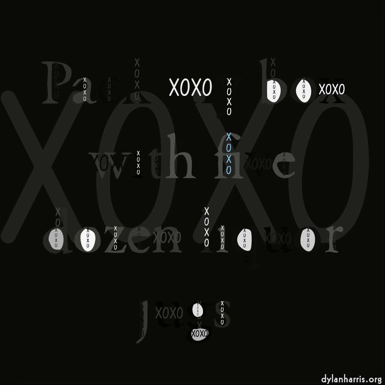 image: mosaic - vector (can adjust manually) :: adaptive regioniser with text and palette colour