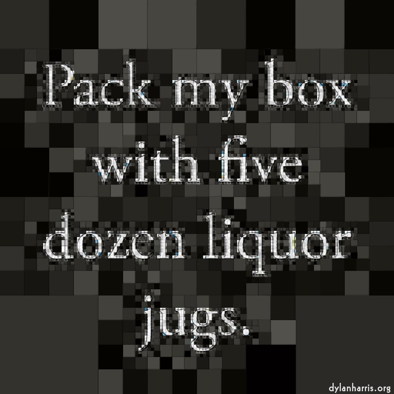 image: mosaic - vector (can adjust manually) :: a palette colour with source texture