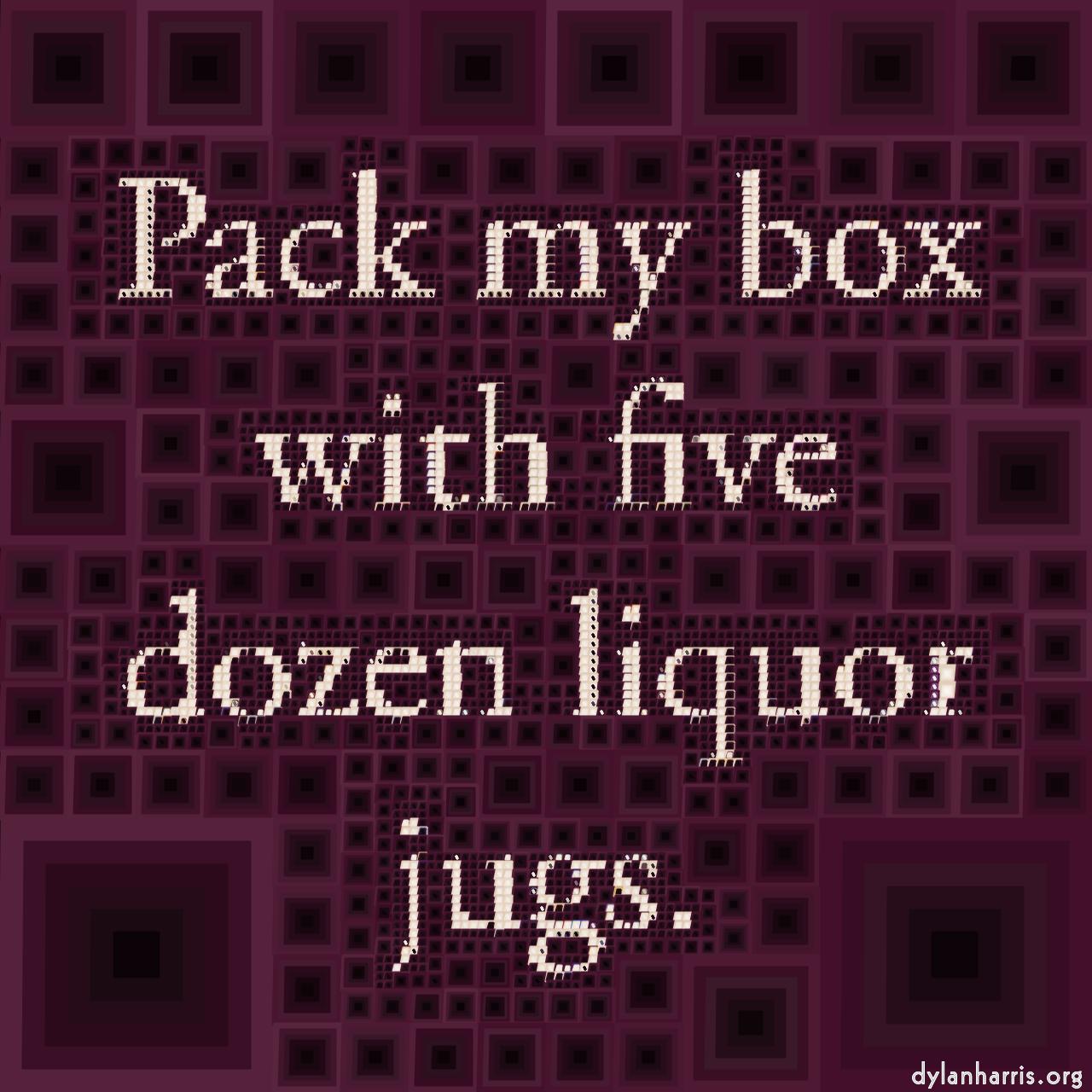 image: mosaic - vector (can adjust manually) :: banded grid tighter