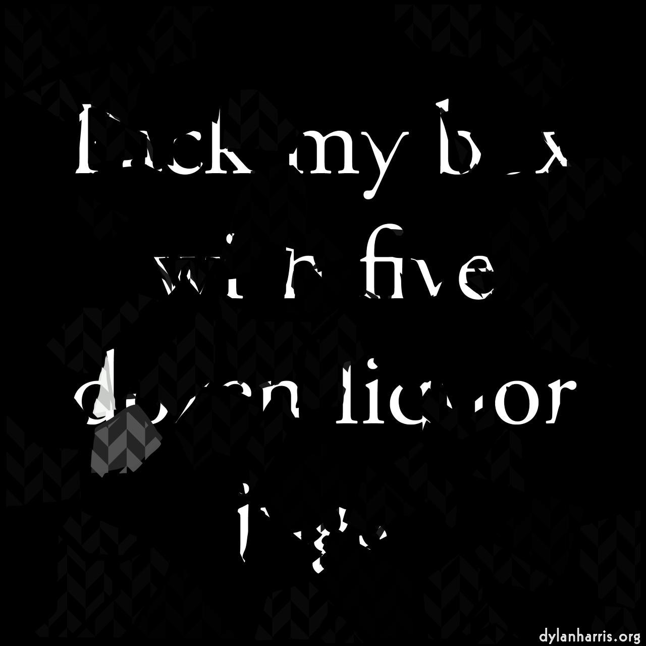 image: mosaic - vector (can adjust manually) :: chevron pattern watershed