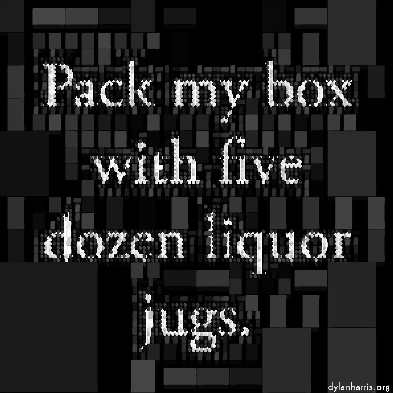 image: mosaic - vector (can adjust manually) :: chunky blocks palettise 2