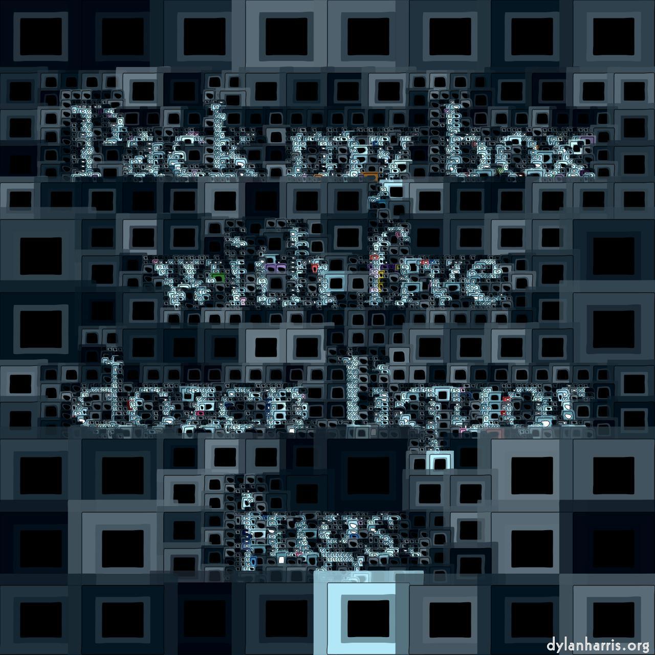 Image: mosaic - vector (can adjust manually) :: colourised dual rect