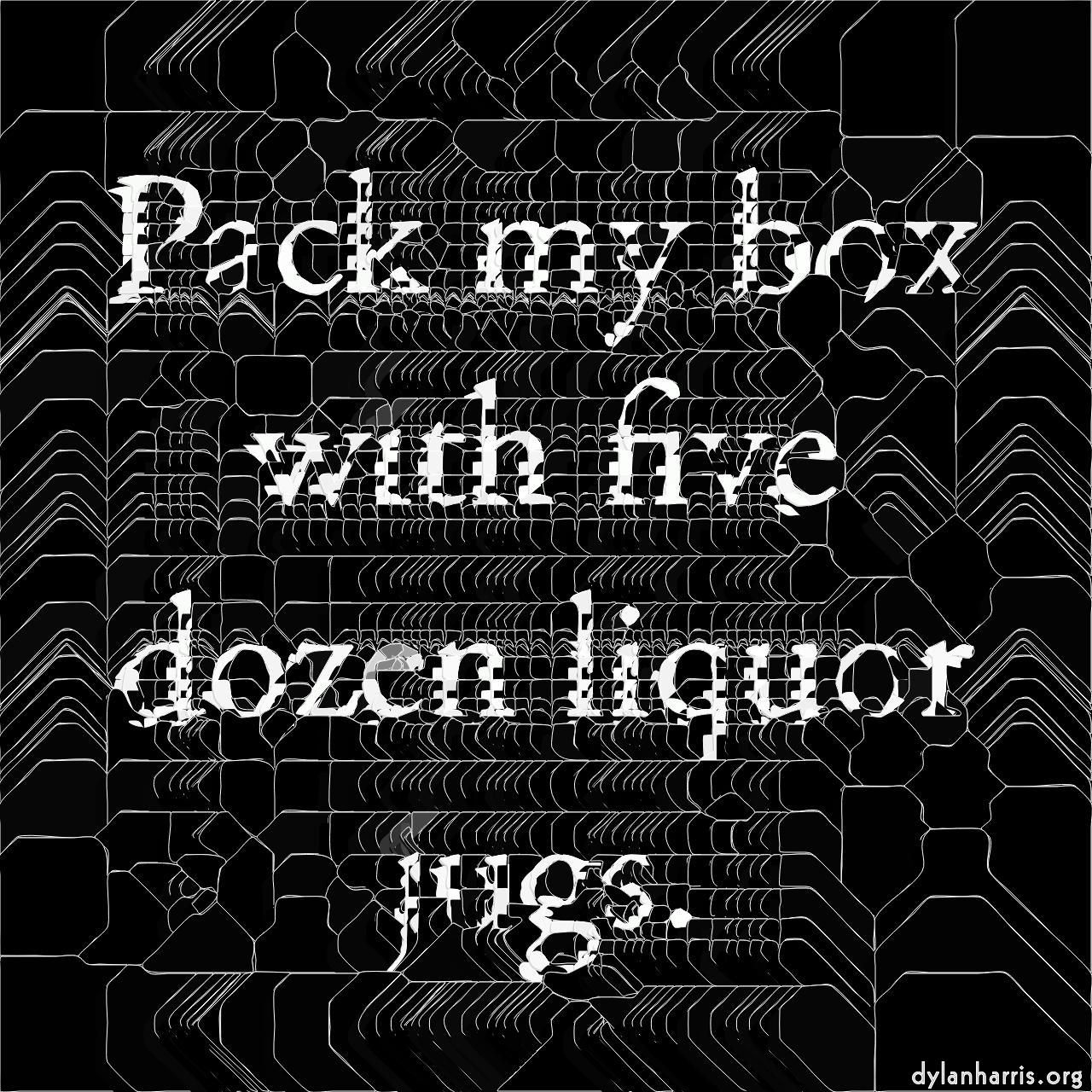 image: mosaic - vector (can adjust manually) :: cracked edge