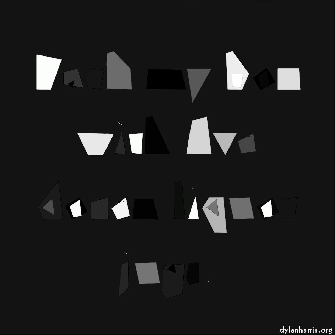 image: mosaic - vector (can adjust manually) :: cubism 4