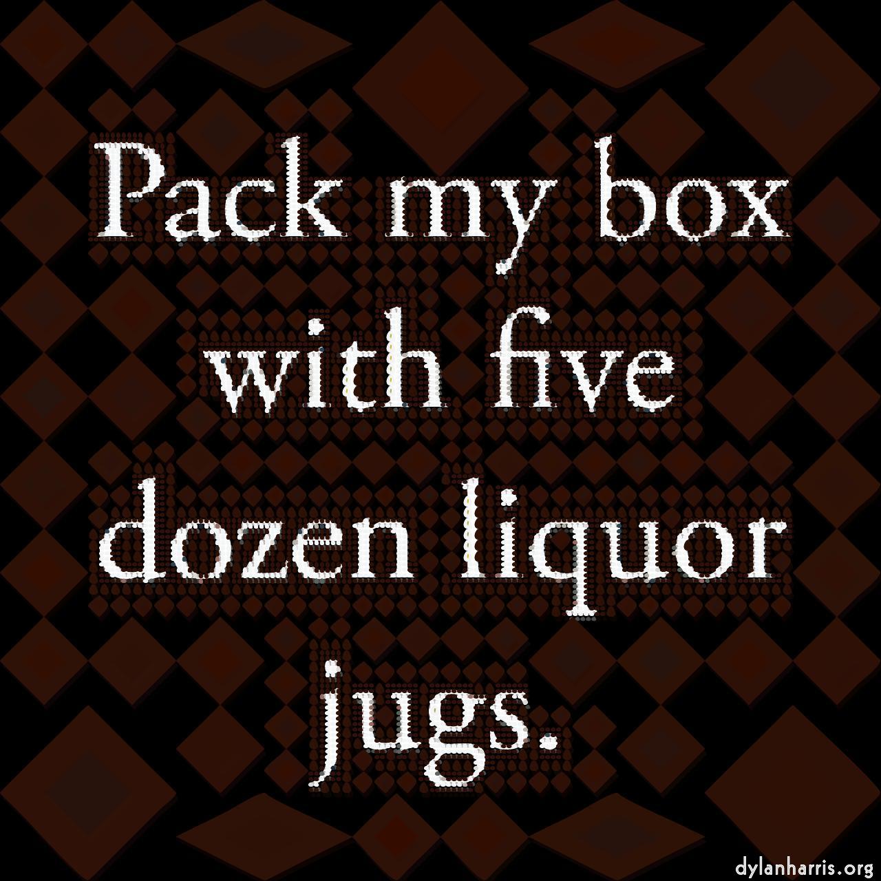 image: mosaic - vector (can adjust manually) :: diamonds dual flat palettise