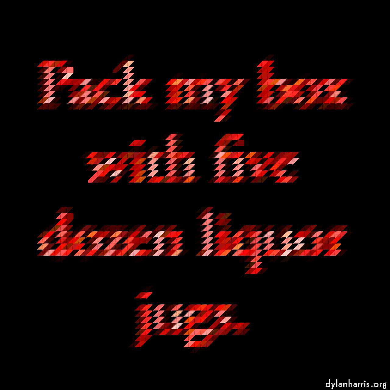 image: mosaic - vector (can adjust manually) :: extrude grid sat 2