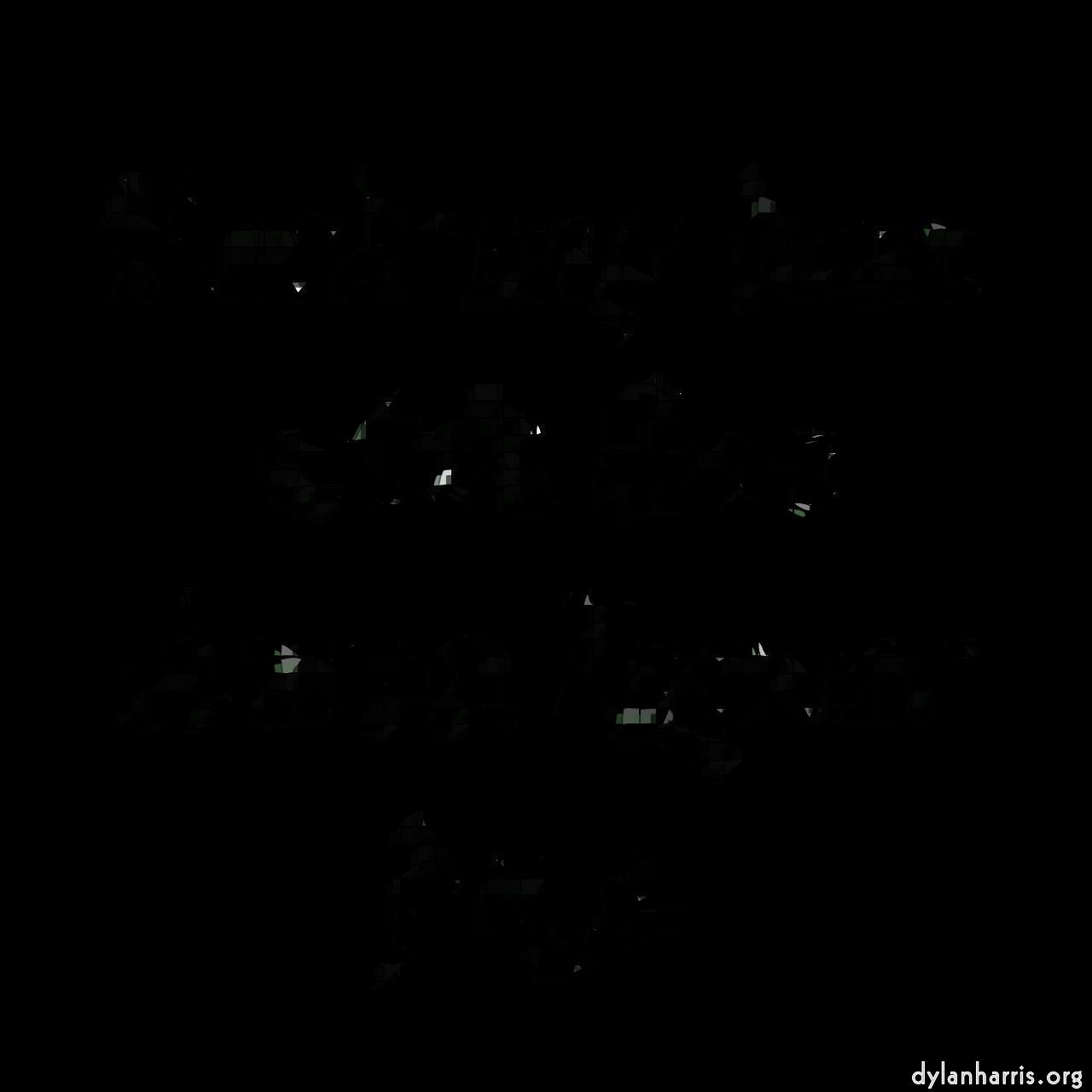 image: mosaic - vector (can adjust manually) :: fractured 2