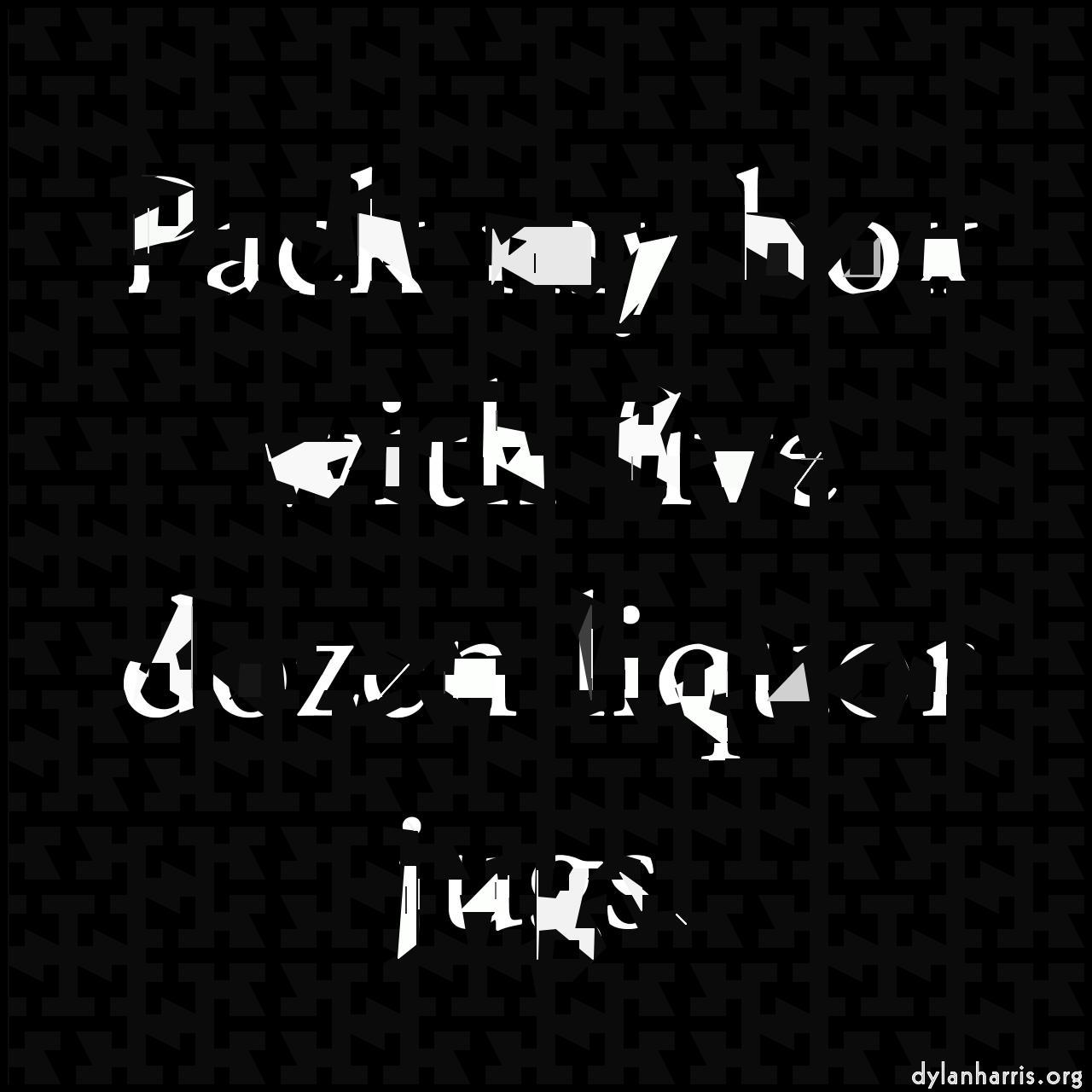 Image: mosaic - vector (can adjust manually) :: hilbert