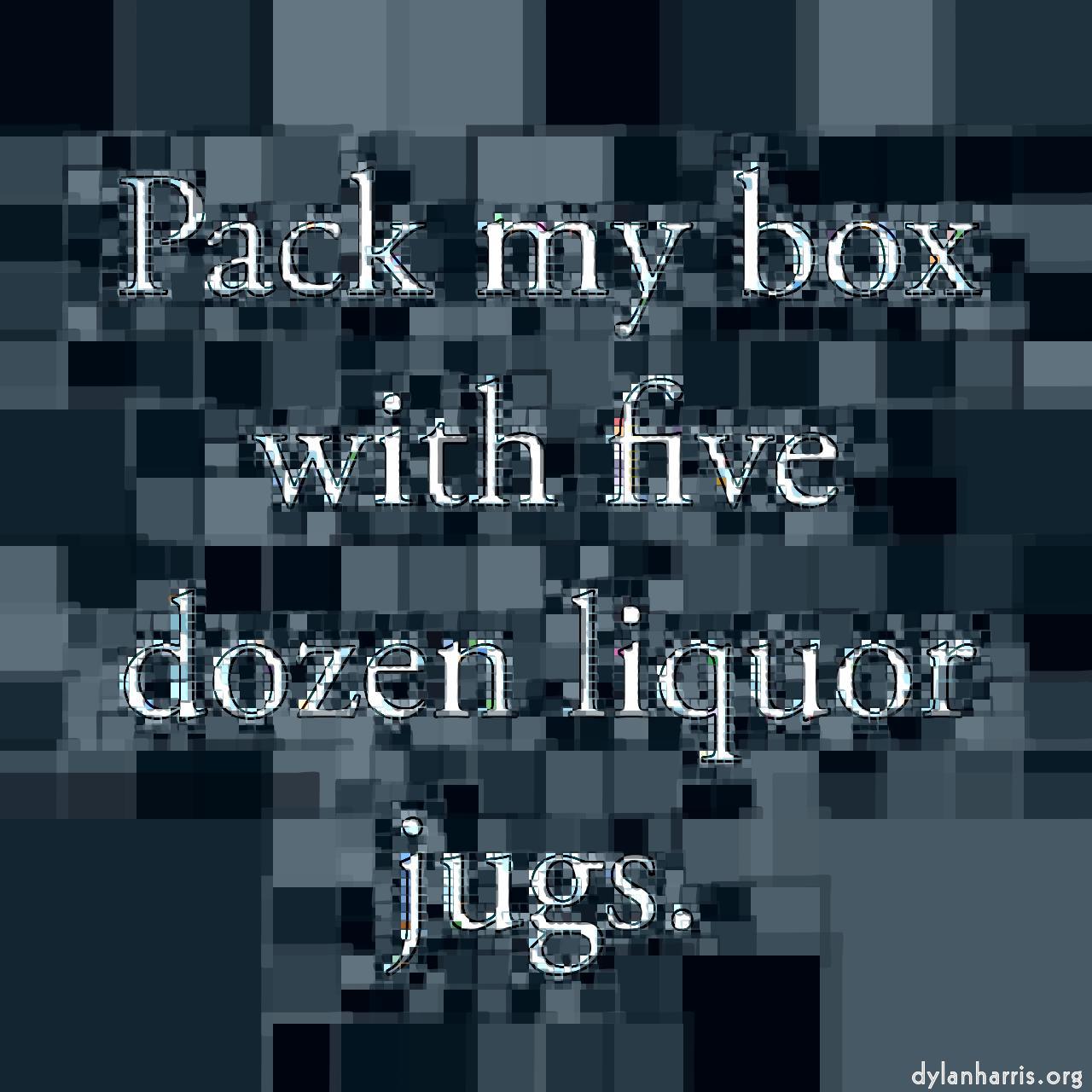 image: mosaic - vector (can adjust manually) :: lum colour palette with centre cast