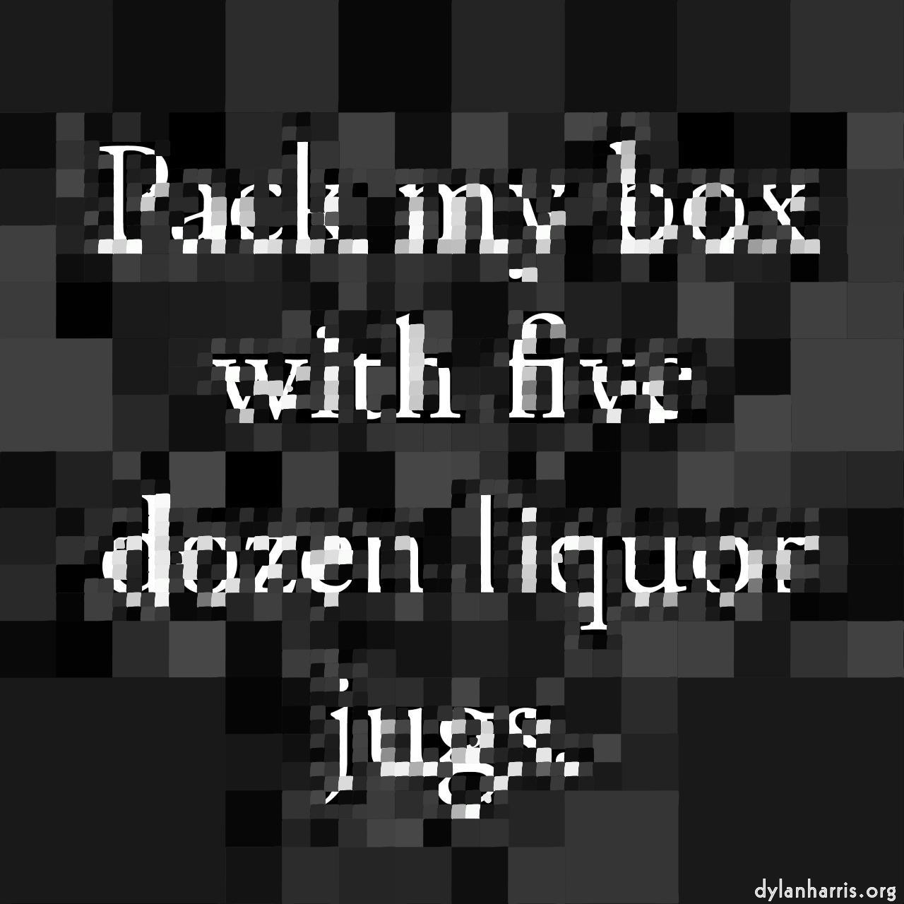 image: mosaic - vector (can adjust manually) :: outline tiles