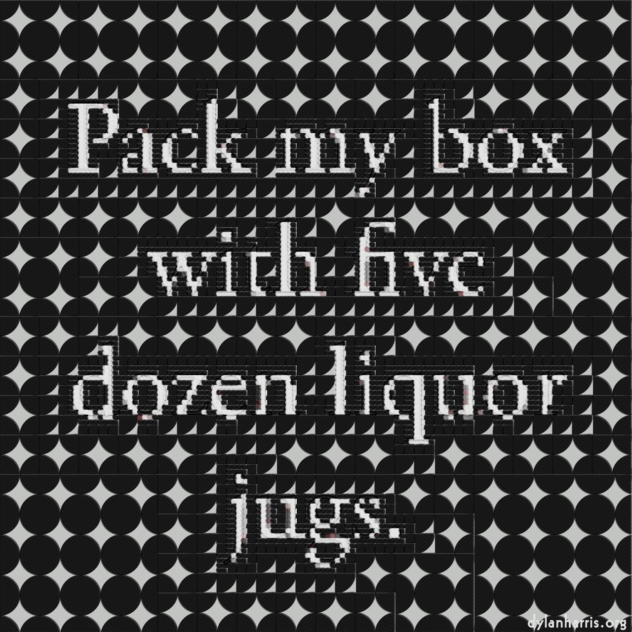 image: mosaic - vector (can adjust manually) :: patterned desat source texture