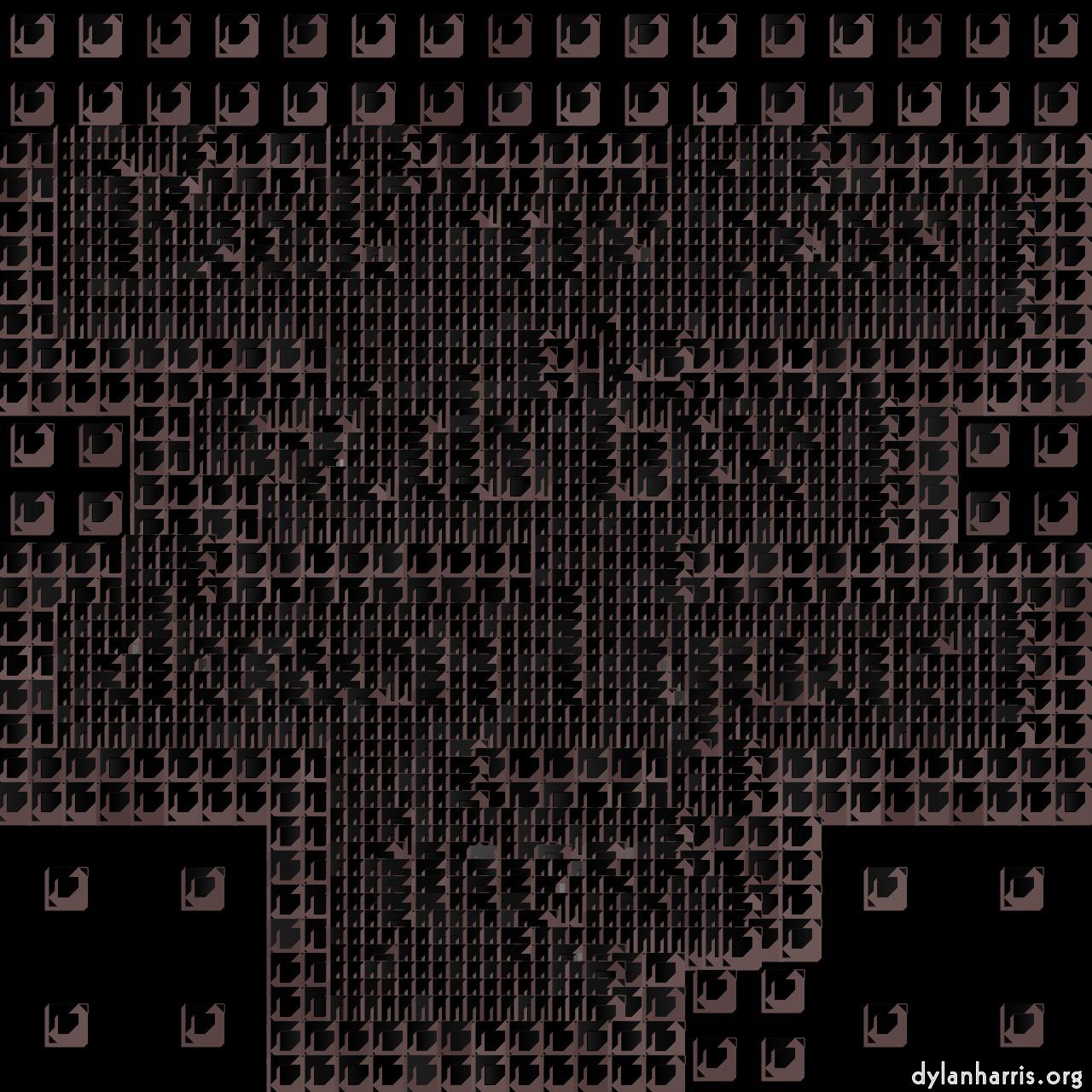 image: mosaic - vector (can adjust manually) :: raised rectangle palettise