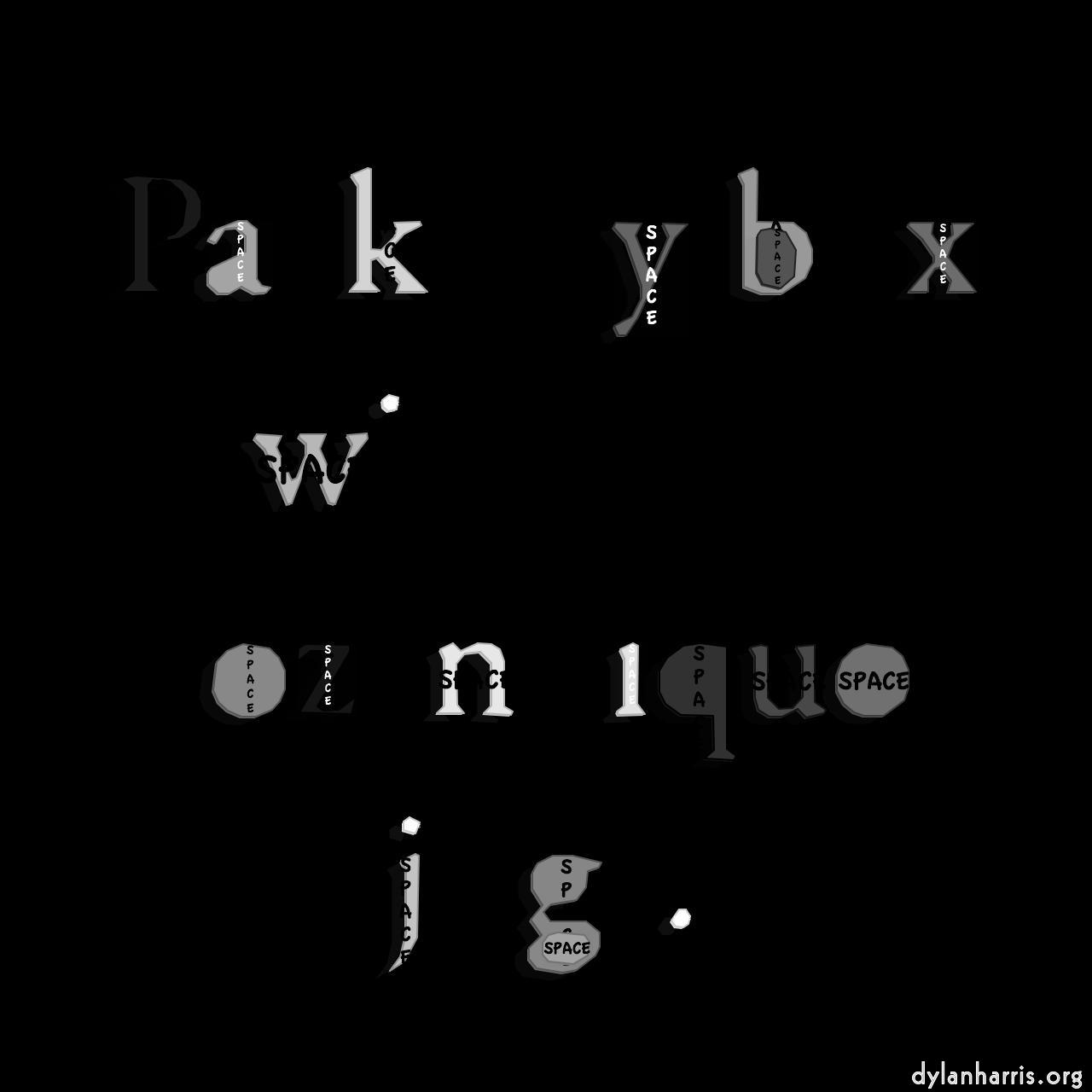 image: mosaic - vector (can adjust manually) :: regions with text