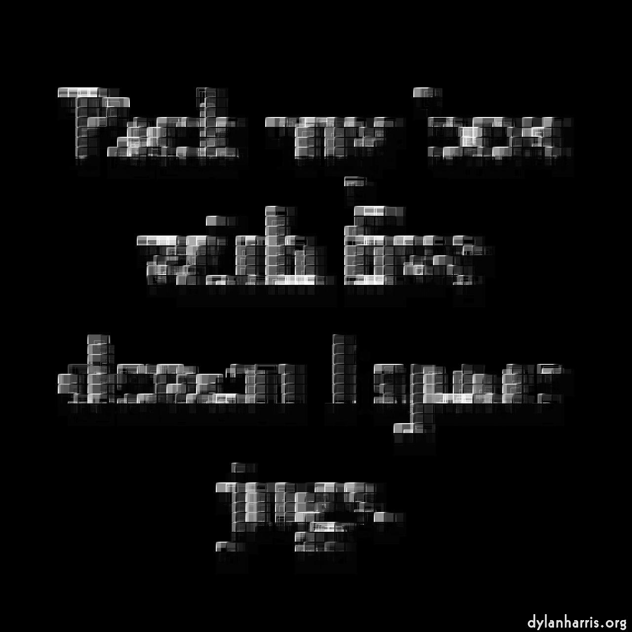 image: mosaic - vector (can adjust manually) :: rim 2