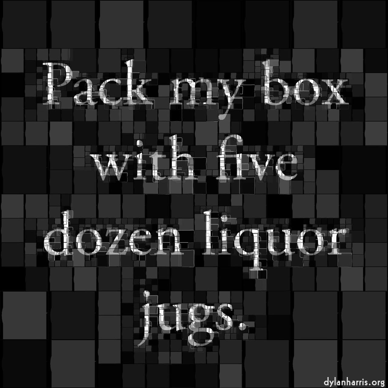 image: mosaic - vector (can adjust manually) :: source image rect rim outline