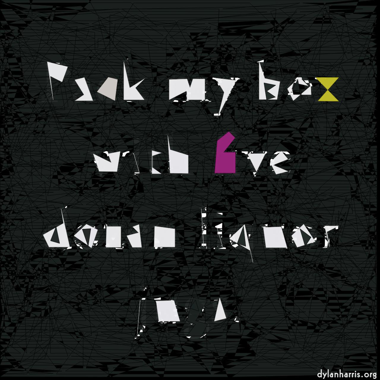 image: mosaic - vector (can adjust manually) :: space fill palettise