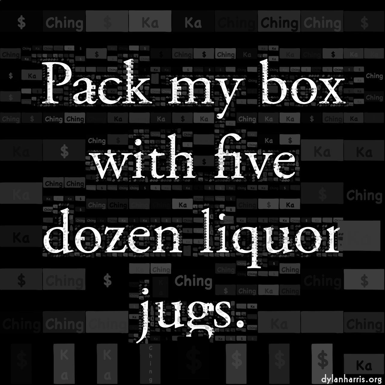 Image: mosaic with text :: clunky blocks with text