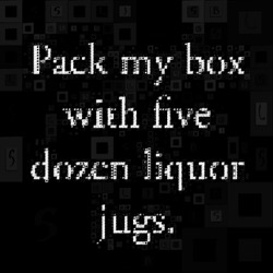 Image: image from mosaic with text