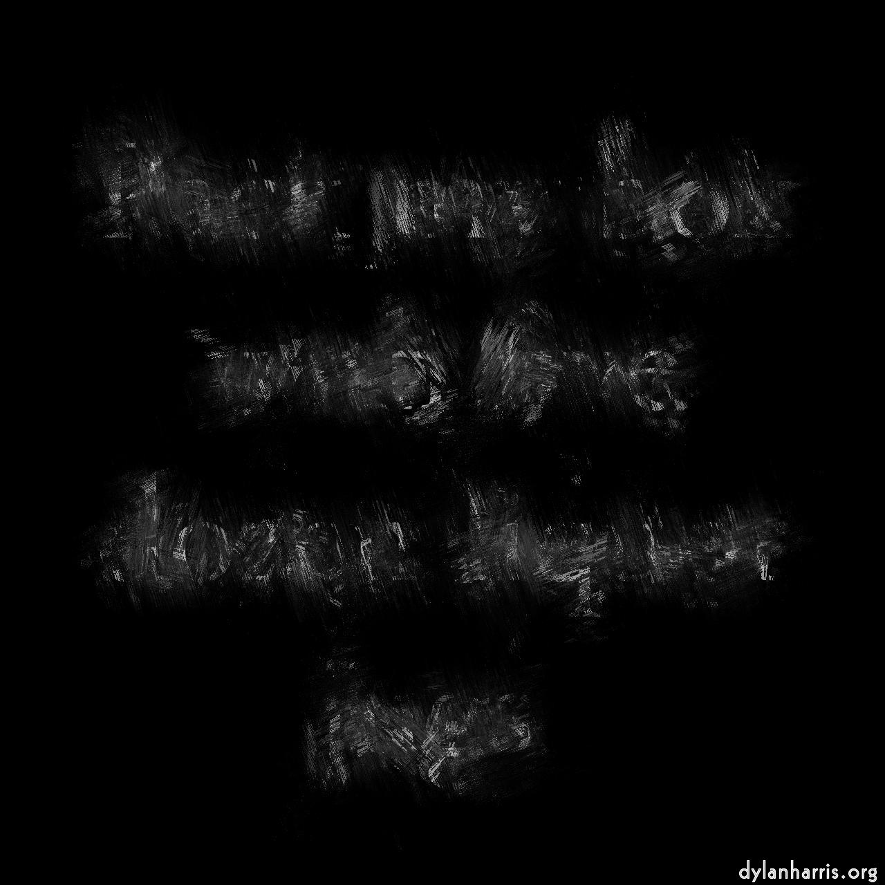 image: natural media :: dry brush—large bristle attack