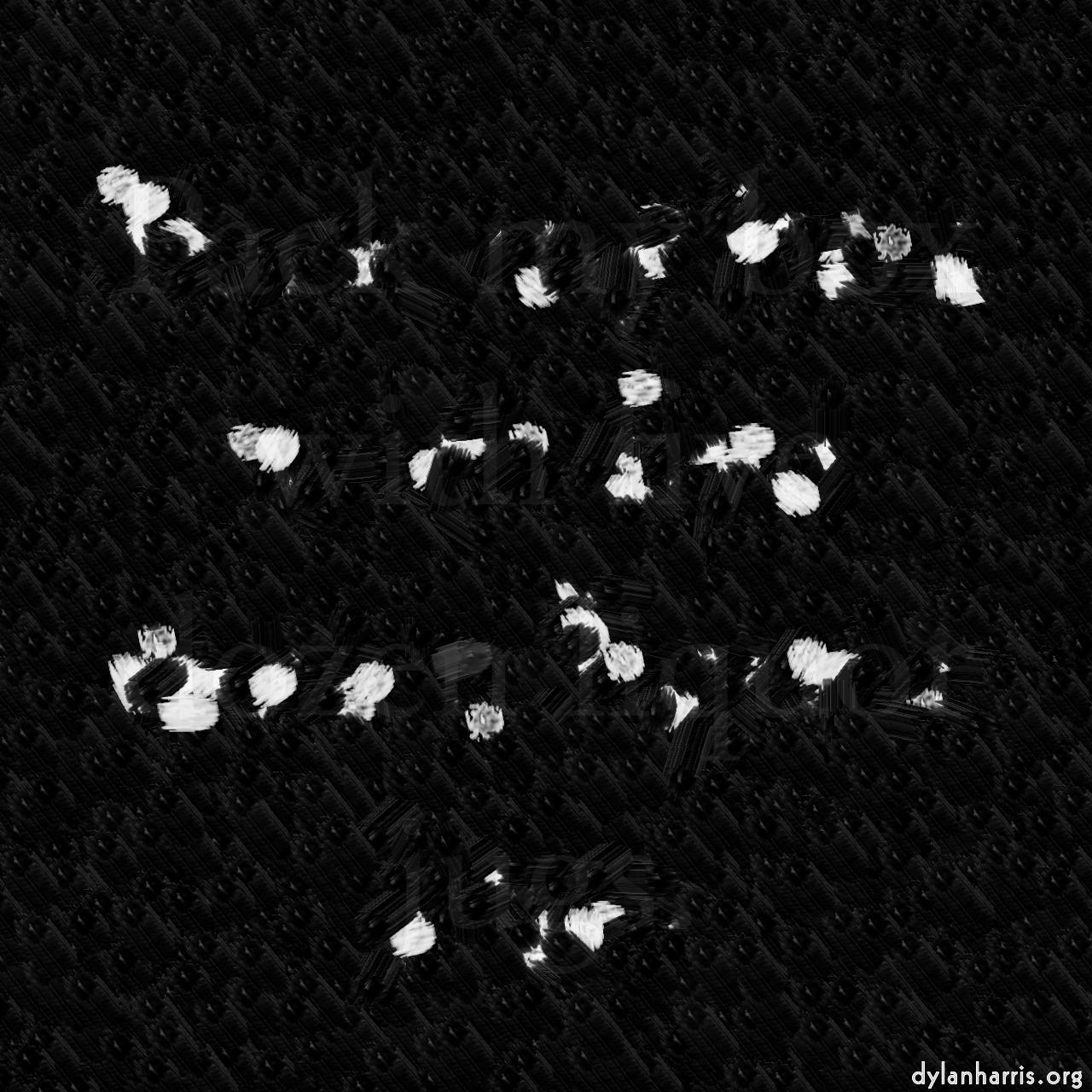 image: natural media :: oil raised 4 loose